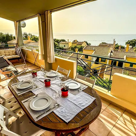 Dimeli Sea View Apartment Barbati Exterior photo